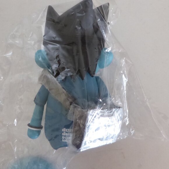 NEW 2006 TOBYHK DUMB DUMMIES BLUE DESIGNER VINYL COLLECTIBLE FIGURE - Picture 4 of 12